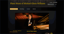 Desktop Screenshot of michaelwilliamspiano.com